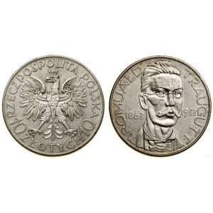 Pologne, 10 zlotys, 1933, Varsovie