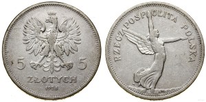 Polska, 5 złotych, 1928, Warszawa