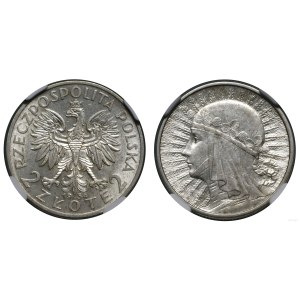 Poland, 2 zlote, 1934, Warsaw