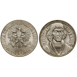 Polska, 10 złotych, 1968, Warszawa