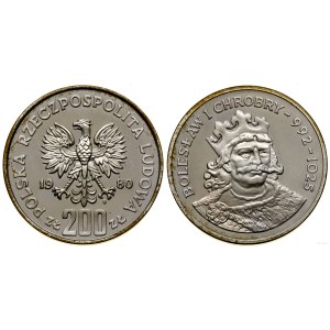 Poland, 200 zlotych, 1980, Warsaw