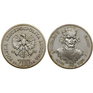 Poland, 200 zlotych, 1981, Warsaw