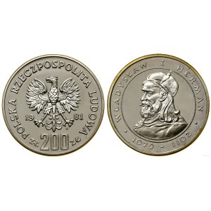 Pologne, 200 zlotys, 1981, Varsovie