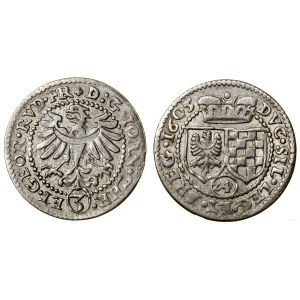 Silesia, 3 kreuzer, 1605, Złoty Stok