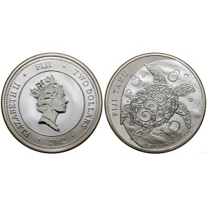 Fiji, $2, 2012, Auckland