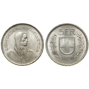 Švýcarsko, 5 franků, 1969 B, Bern
