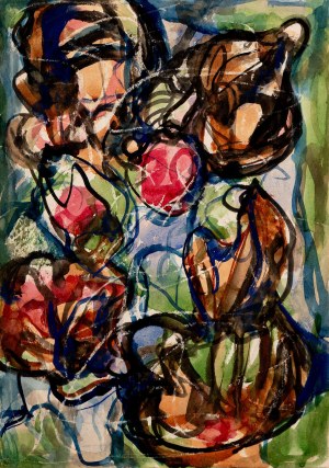 Alfred LENICA (1899 - 1977), Forma abstrakcyjna II, lata 40.