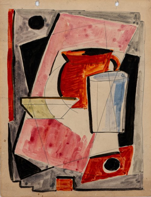 Alfred LENICA (1899 - 1977), W pracowni