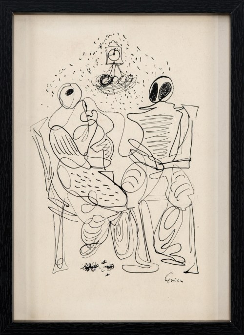 Alfred LENICA (1899 - 1977), Pod zegarem