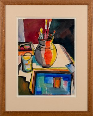 Alfred LENICA (1899 - 1977), W pracowni II