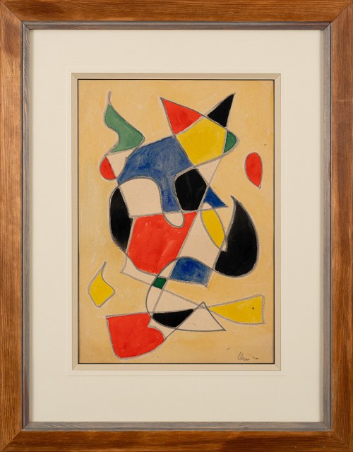 Alfred LENICA (1899 - 1977), Abstrakcja geometryczna, 1943