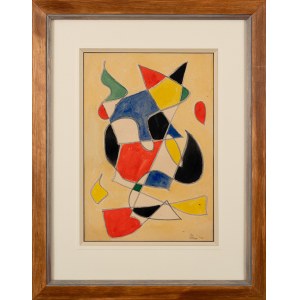 Alfred LENICA (1899–1977), Geometric Abstraction, 1943