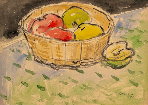 Alfred LENICA (1899 - 1977), Owoce, 1955