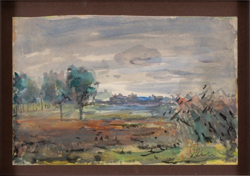 Alfred LENICA (1899 - 1977), Pejzaż jesienny