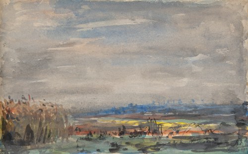 Alfred LENICA (1899 - 1977), Pejzaż jesienny II