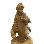Set di 10 statuine di pastori del presepe napoletano