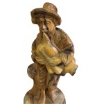 Set di 10 statuine di pastori del presepe napoletano
