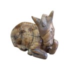 Set di 10 statuine di pastori del presepe napoletano