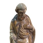 Set di 10 statuine di pastori del presepe napoletano