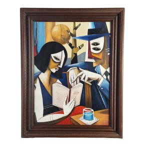 ANONIMO, two figures