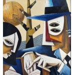 ANONIMO, two figures