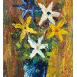 UNIDENTIFIED SIGNATURE, Vase with flowers