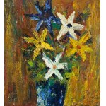UNIDENTIFIED SIGNATURE, Vase with flowers