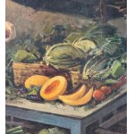 SIGNATURE NON IDENTIFIÉE, Vendeur de fruits