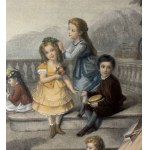 ANONYME, « Figures sur une terrasse »