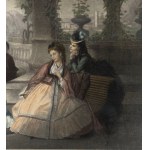 ANONYME, « Figures sur une terrasse »