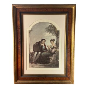 ANONIMO, Raphael Sanzio and La Fornarina