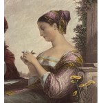 ANONIMO, Raphael Sanzio and La Fornarina