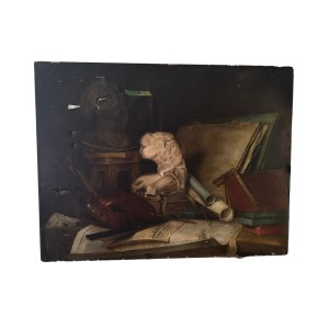 ANONIMO, Attribute of painting, sculpture, and architecture