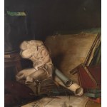 ANONIMO, Attribute of painting, sculpture, and architecture