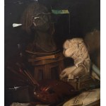 ANONIMO, Attribute of painting, sculpture, and architecture