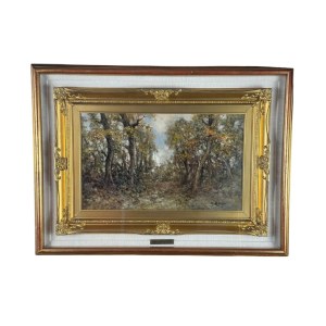 Augusto Radice, Forest landscape - Augusto Radice