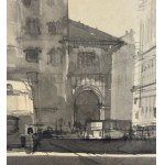 ANONIMO, Street Scene with Figures