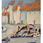 A. Siffa, Mořská krajina s čluny – A. Siffa
