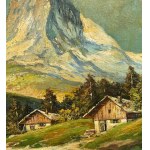 SIGNATURE NON IDENTIFIÉE, Paysage de montagne