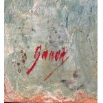 UNIDENTIFIED SIGNATURE, Landscape with river and figures