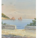 FIRMA NON IDENTIFICATA, Veduta di Capri