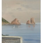 FIRMA NON IDENTIFICATA, Veduta di Capri