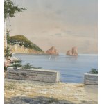 FIRMA NON IDENTIFICATA, Veduta di Capri