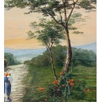UNIDENTIFIED SIGNATURE, Hillside with a view