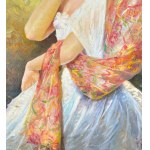 Fortunato Pugliese, Portrait of a Spanish model - Fortunato Pugliese