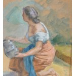 FIRMA NON IDENTIFICATA, Ancella