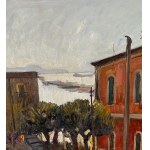 Ferdinando Ambrosino, Road with seascape - Ferdinando Ambrosino