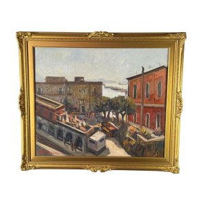 Ferdinando Ambrosino, Road with seascape - Ferdinando Ambrosino