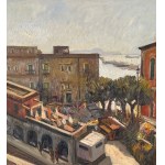 Ferdinando Ambrosino, Road with seascape - Ferdinando Ambrosino