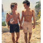 ANONIMO, Two Figures in Capri